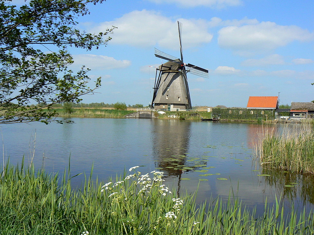 Windmills,Kinderdijk